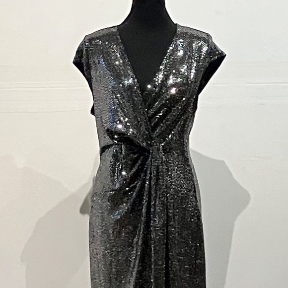 JM John Meyer silver and black disco ball dress - Picture 4 of 13